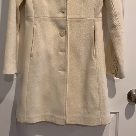 Old Navy Jackets & Coats Old Navy Cream Long Coat Poshmark